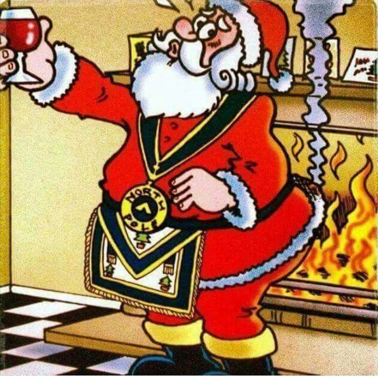 Masonic Santa
